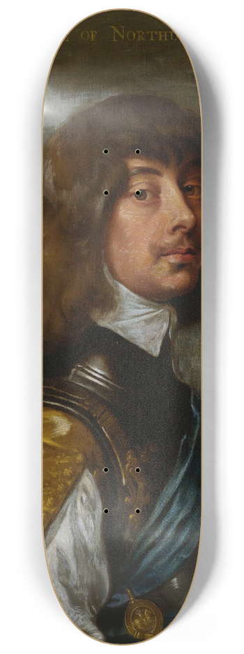 Anthony van Dyck - Algernon Percy, 10th Earl of Northumberland 8.25 inch art skate deck