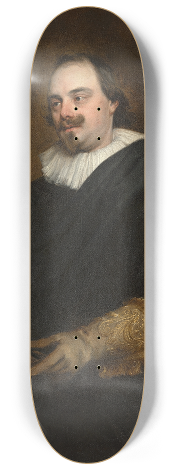 Anthony van Dyck - Portrait of Peeter Stevens 8.25 inch art skate deck