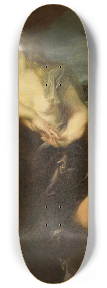 Anthony van Dyck - The Penitent Saint Magdalen 8.25 inch art skate deck