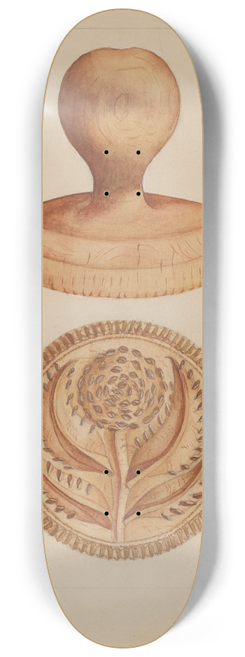 Anthony Zuccarello - Butter Mold 8.25 inch art skate deck