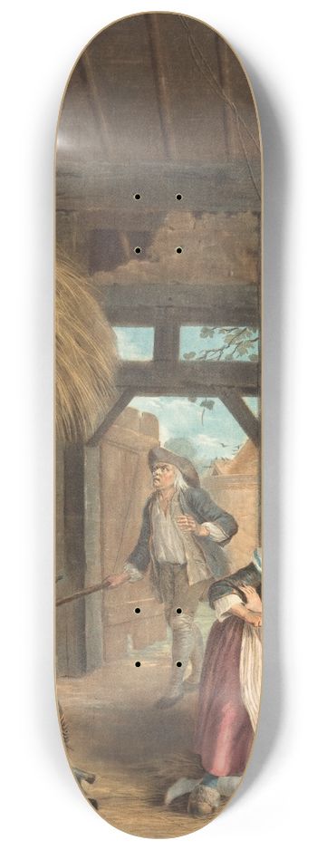 Antoine-Franois Sergent - Il Est Trop Tard 8.25 inch art skate deck