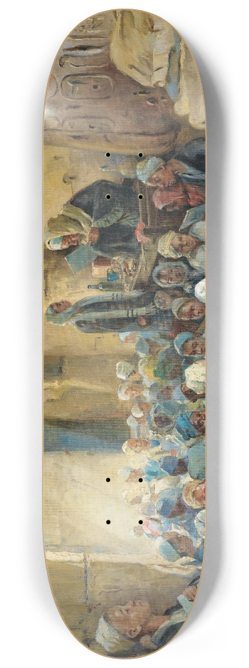Anton Binder - The Coranic School 8.25 inch art skate deck