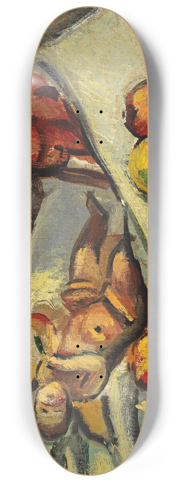 Anton Faistauer - Stillleben mit pfeln, Putto und Pferdchen 8.25 inch art skate deck