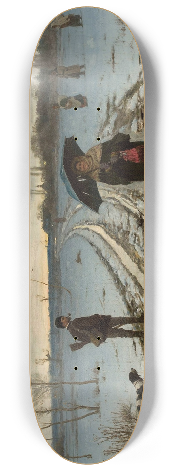 Antoni Kozakiewicz - Bad omen 8.25 inch art skate deck