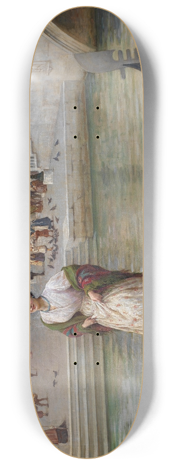 Antonio Ermolao Paoletti - A Venetian beauty 8.25 inch art skate deck