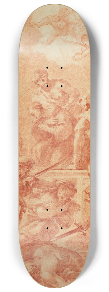 Antonio Molinari - Martyrdom Scene 8.25 inch art skate deck