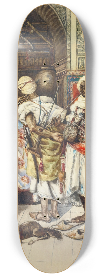 Antonio Rivas - The Guards 8.25 inch art skate deck