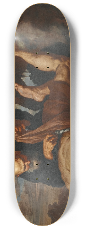 Antonio Zanchi - The Good Samaritan 8.25 inch art skate deck