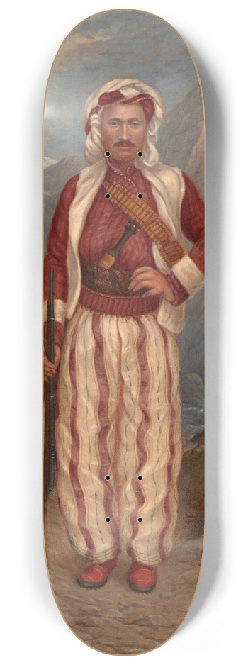 Antonio Zeno Shindler - Kurd Man 8.25 inch art skate deck
