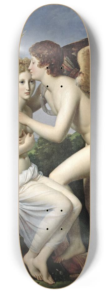 Franois Grard - Cupid And Psyche 8.25 inch art skate deck