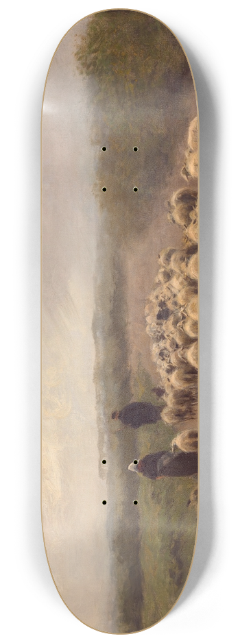 Anton Mauve - Going to Pasture 8.25 inch art skate deck