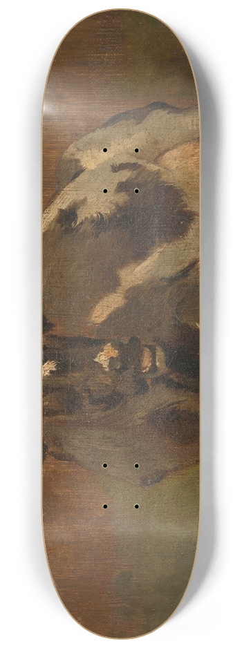 Anton Mauve - Lying Cow 8.25 inch art skate deck