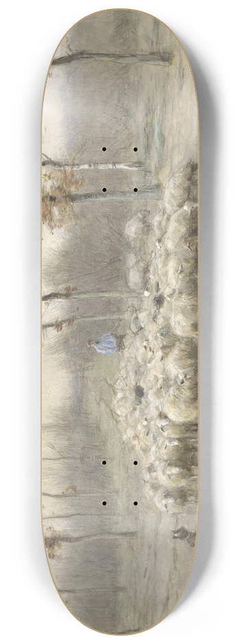 Anton Mauve - Schapenkudde op de heide bij Laren 8.25 inch art skate deck