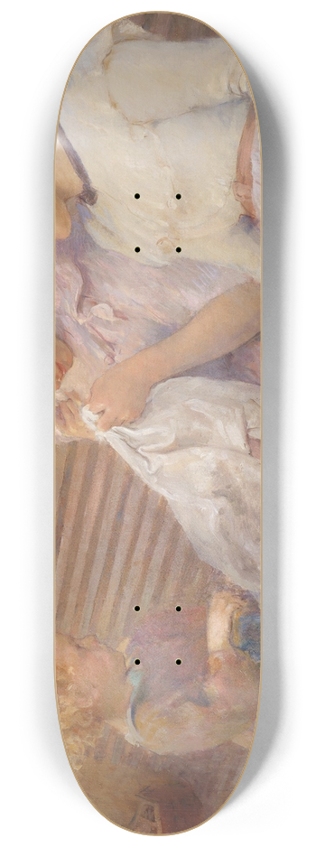 Franois Guiguet - The Young Seamstresses 8.25 inch art skate deck