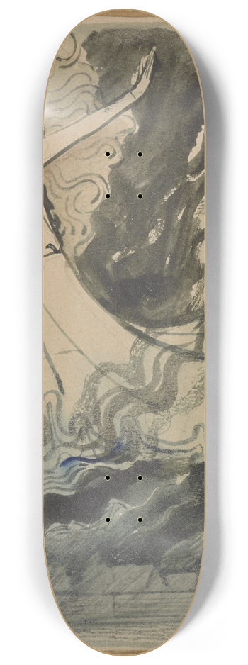 Antoon Derkinderen - Ontwerp voor het titelblad van De Gijsbrecht van Aemstel 8.25 inch art skate deck