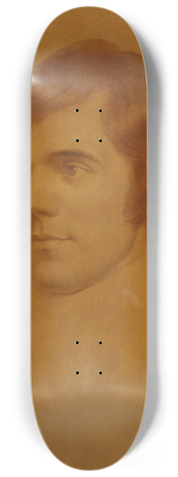 Archibald Skirving - Robert Burns, 1759  1796. Poet 8.25 inch art skate deck