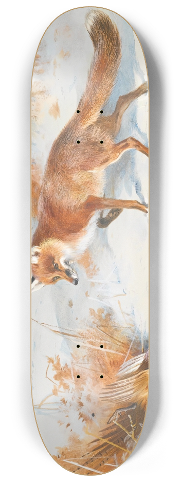 Archibald Thorburn - Overlooked By The Beaters 8.25 inch art skate deck
