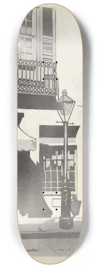 Arelia Arbo - Balcony Railing 8.25 inch art skate deck