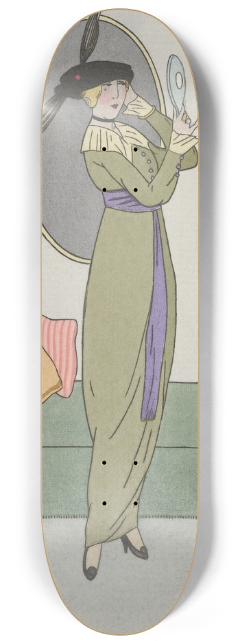 Aris Metzano - Toilette daprs Midi 8.25 inch art skate deck