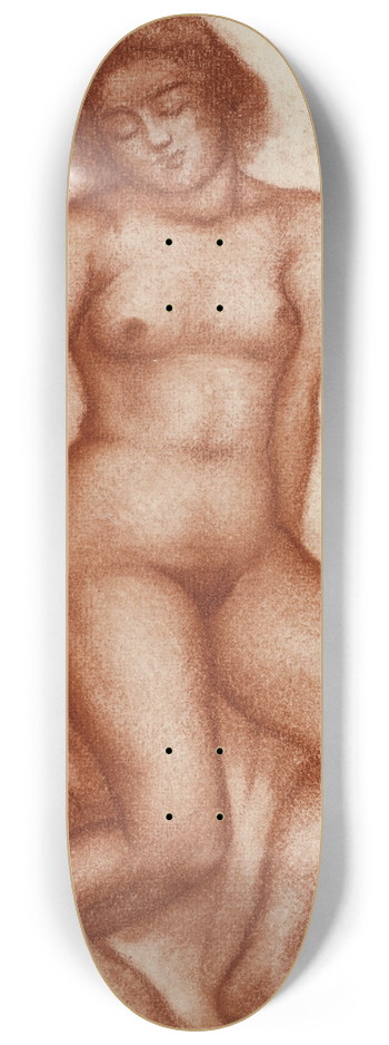 Aristide Maillol - Femme nue assise 8.25 inch art skate deck