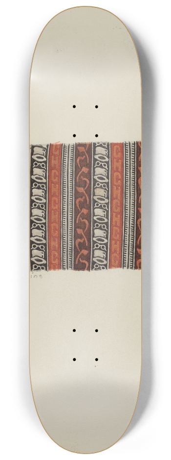 Arlene Perkins - Historical Printed Cotton 8.25 inch art skate deck