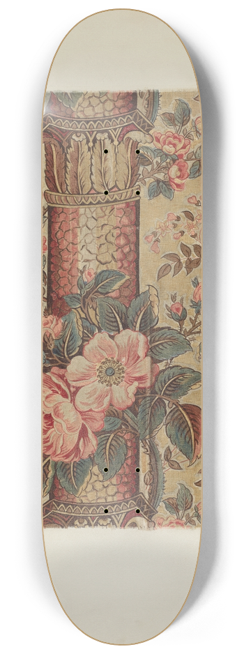 Arlene Perkins - Printed Textile 8.25 inch art skate deck