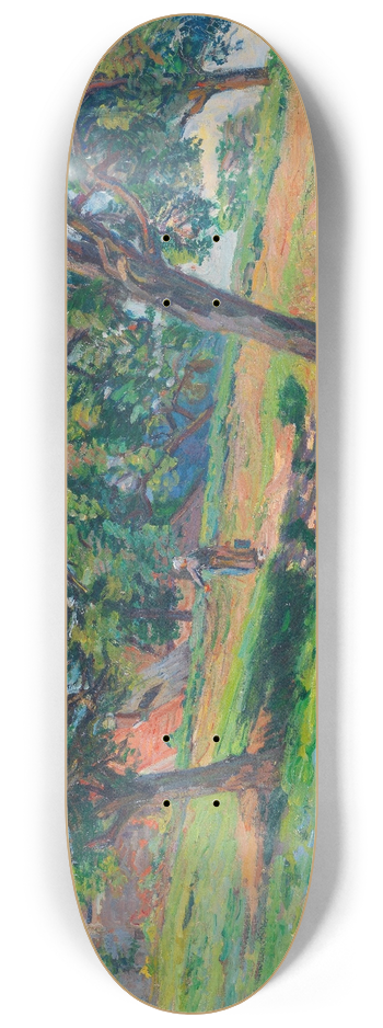 Armand Guillaumin - Chemin  Damiette 8.25 inch art skate deck