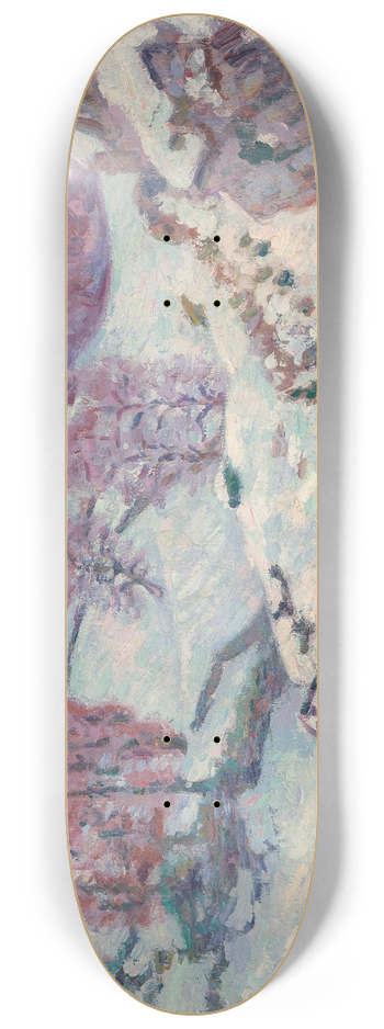 Armand Guillaumin - Neige 8.25 inch art skate deck