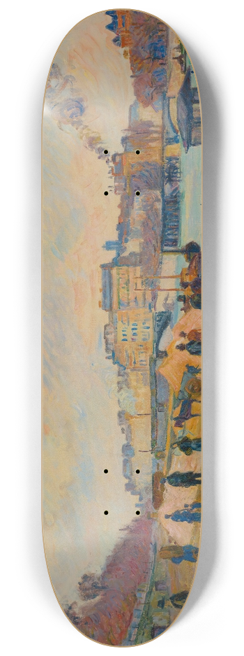 Armand Guillaumin - Quai Saint-Bernard, Paris 8.25 inch art skate deck