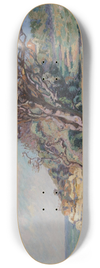 Armand Guillaumin - Saint-Palais, la Pointe de la Douane, aot 92, 10 heures du matin 8.25 inch art skate deck
