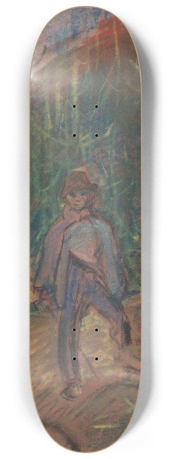 Arnold Peter Weisz-Kubnan - Herdsboy 8.25 inch art skate deck