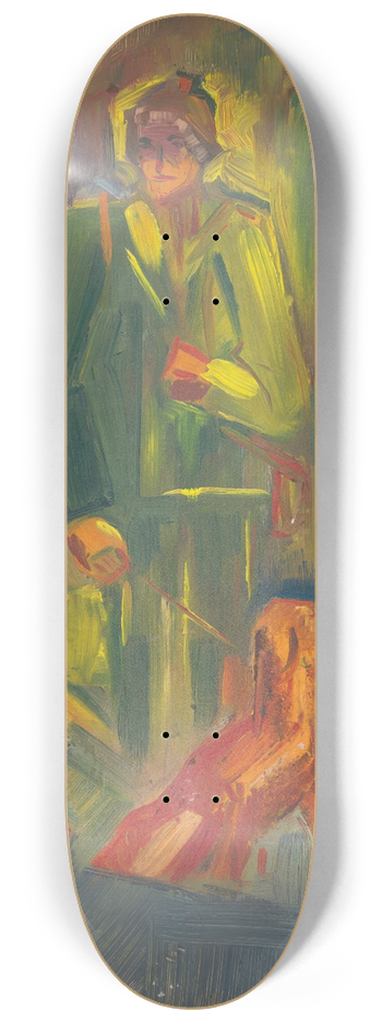 Arnold Peter Weisz-Kubnan - In the bag 8.25 inch art skate deck