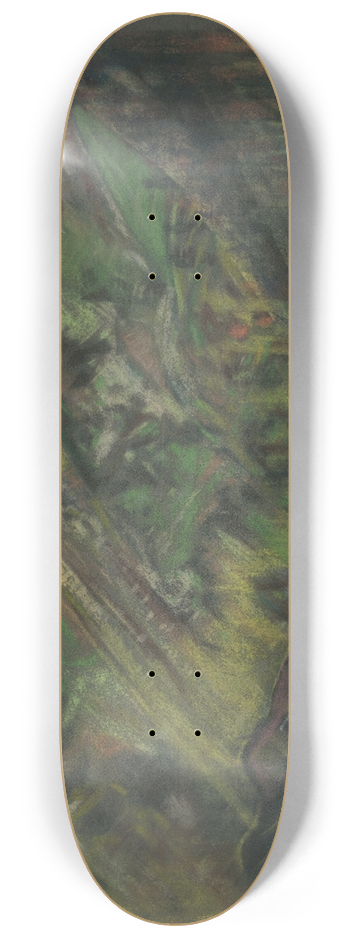 Arnold Peter Weisz-Kubnan - Motif from the High Tatras 8.25 inch art skate deck