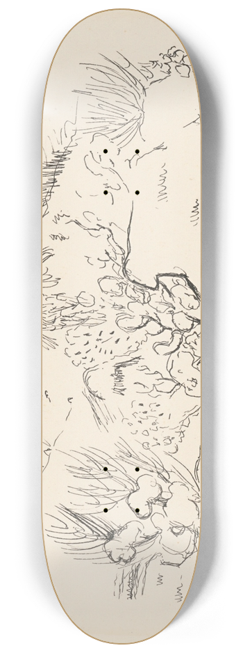 Arnold Peter Weisz-Kubnan - Mu za dedinou 8.25 inch art skate deck