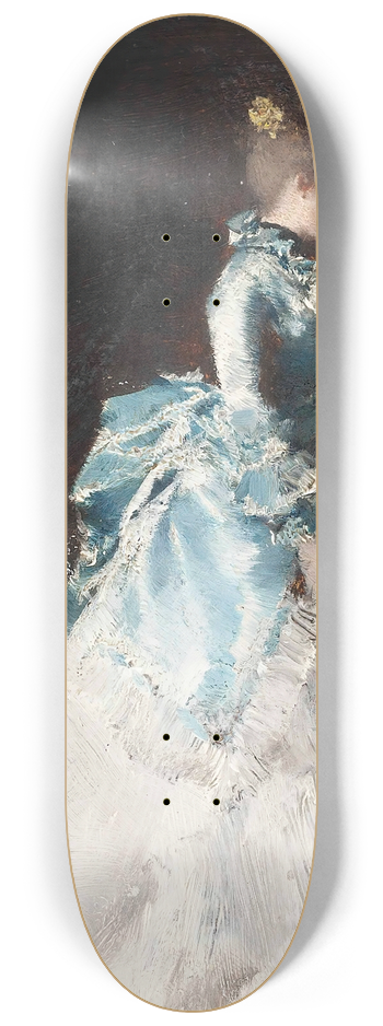 Albert von Keller - Flower arranging in an interior 8.25 inch art skate deck