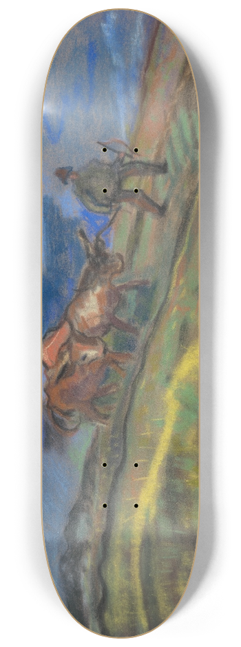 Arnold Peter Weisz-Kubnan - Ploughman 8.25 inch art skate deck