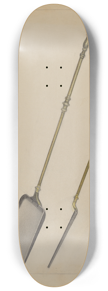Arsen Maralian - Fireplace Shovel 8.25 inch art skate deck