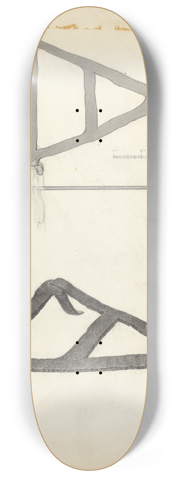 Arsen Maralian - Trivet 8.25 inch art skate deck