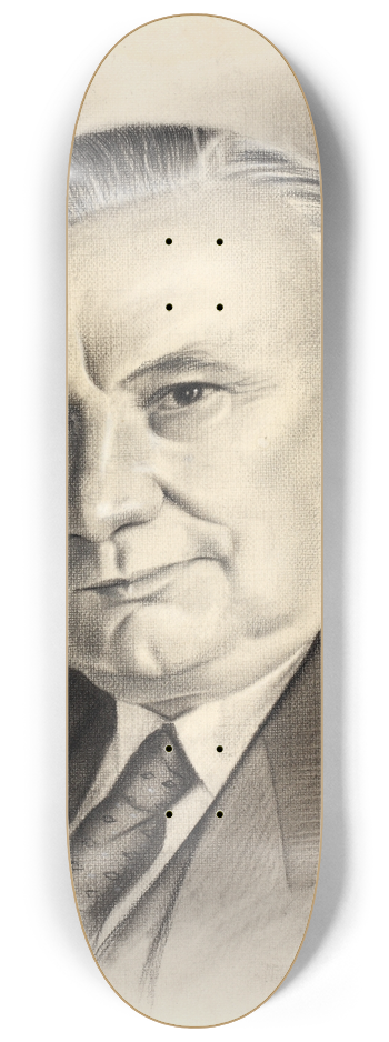 Arthur Boughey - Ernest Bevin 8.25 inch art skate deck