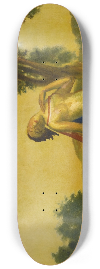 Arthur Bowen Davies - Breathing Sacrifice 8.25 inch art skate deck