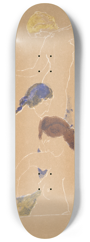 Arthur Bowen Davies - Growth of Spring 8.25 inch art skate deck