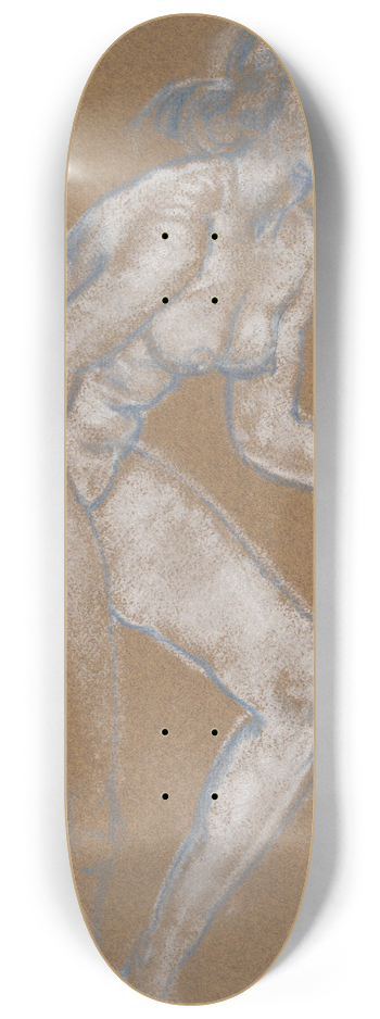 Arthur Bowen Davies - Nude 8.25 inch art skate deck