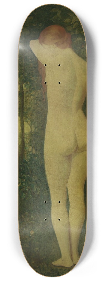 Arthur Bowen Davies - Standing Nude 8.25 inch art skate deck