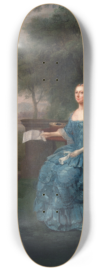 Arthur Devis - Anne Streatfeild, Ne Sidney 8.25 inch art skate deck