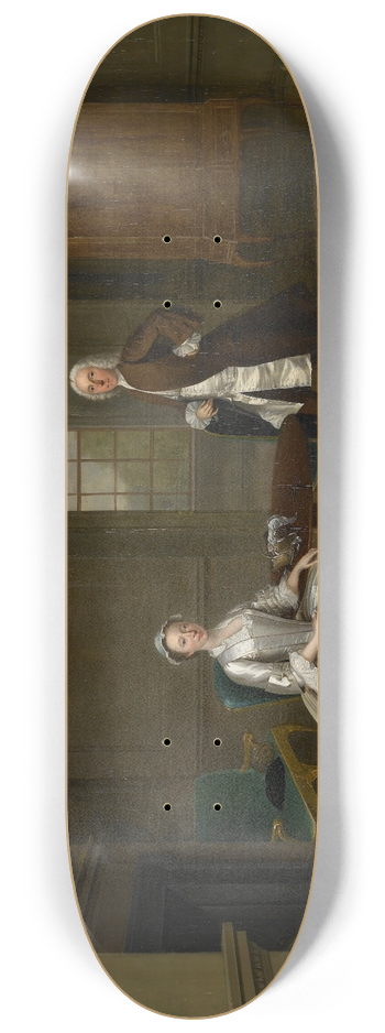 Arthur Devis - Mr And Mrs Atherton 8.25 inch art skate deck