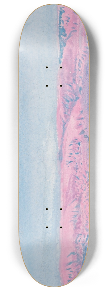 Arthur Ditchfield - A mountain landscape 8.25 inch art skate deck