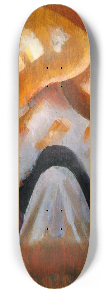 Arthur Dove - Mountain and Sky 8.25 inch art skate deck