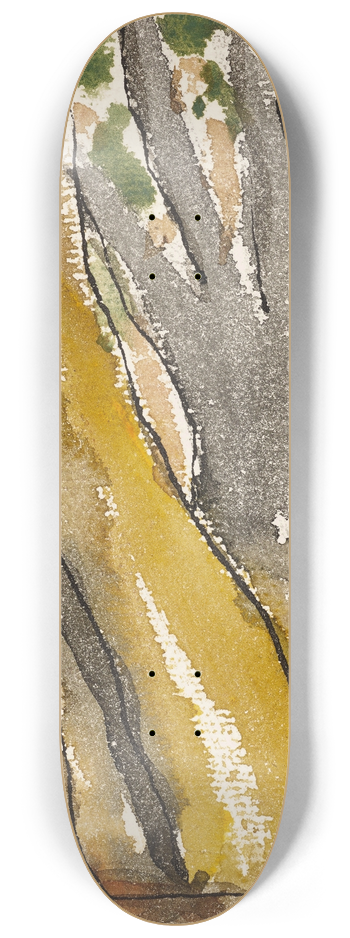 Arthur Dove - Trees Behind the House 8.25 inch art skate deck