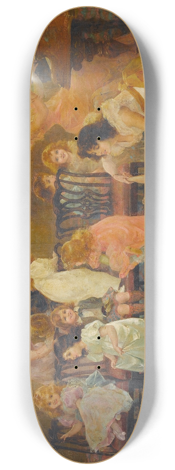 Arthur Drummond - Musical chairs 8.25 inch art skate deck