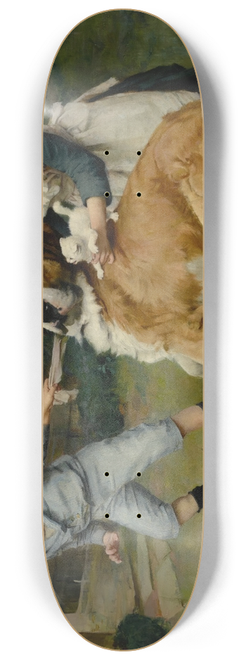 Arthur John Elsley - Friend or Foe 8.25 inch art skate deck